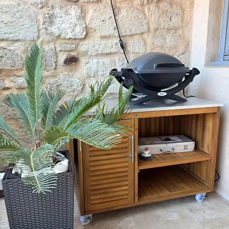 La Grande Bourgade-authentique Maison En Pierre Avec Terrasse Climatisation Au Coeur D'uzes Apartment Uzes