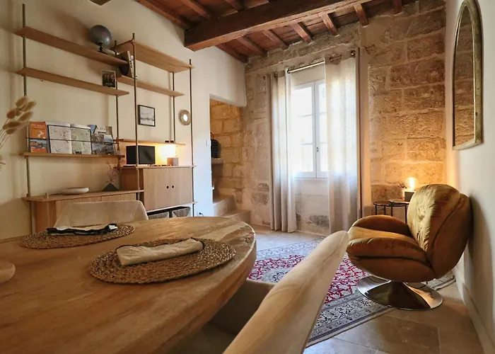 Διαμέρισμα La Grande Bourgade-authentique Maison En Pierre Avec Terrasse Climatisation Au Coeur D'uzes *
