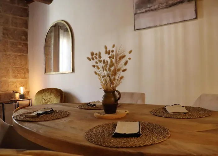 Διαμέρισμα La Grande Bourgade-authentique Maison En Pierre Avec Terrasse Climatisation Au Coeur D'uzes